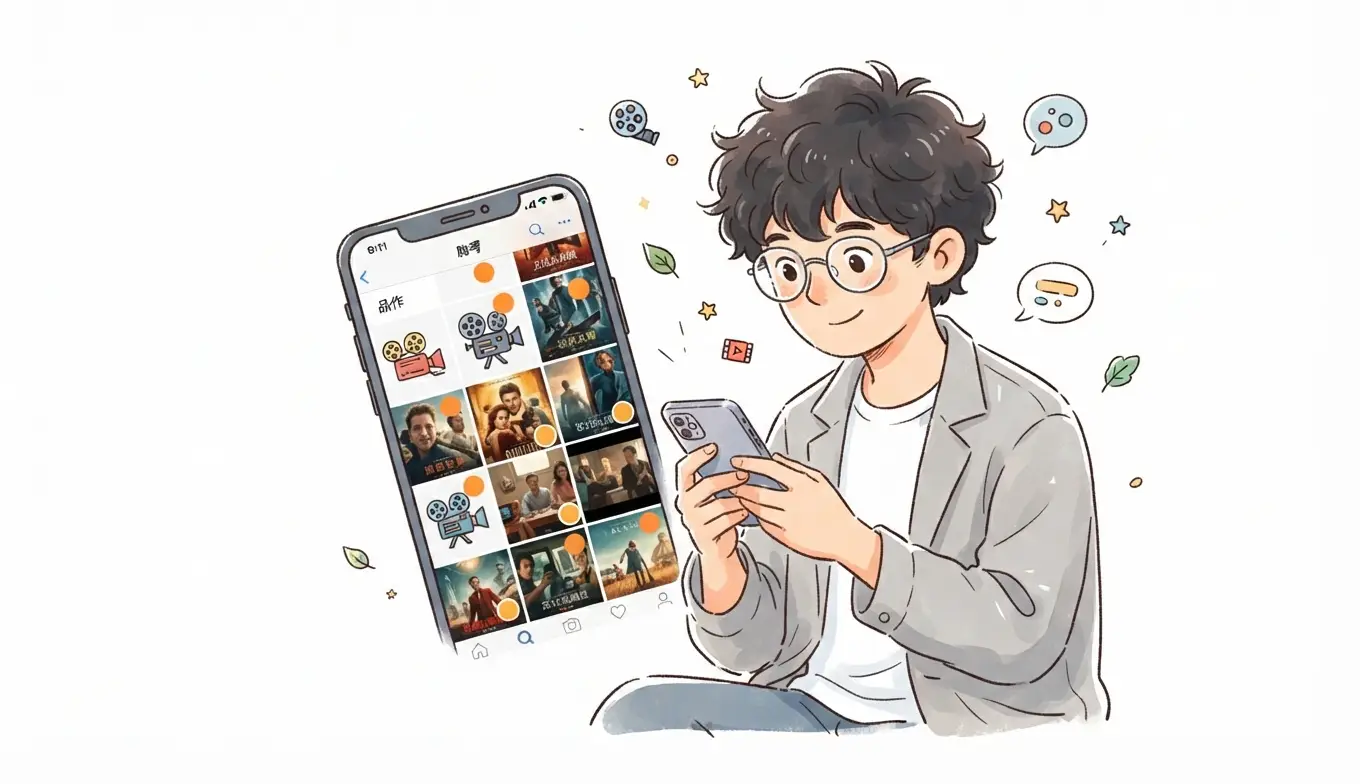 视频号素材选择界面